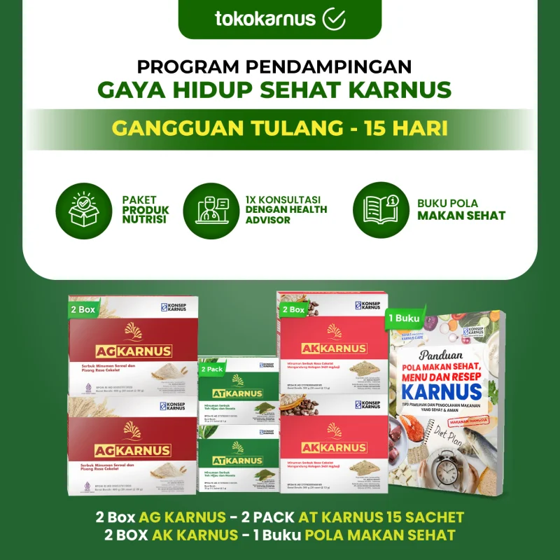 PAKET PPGK - GANGGUAN TULANG 15 Hari - 2