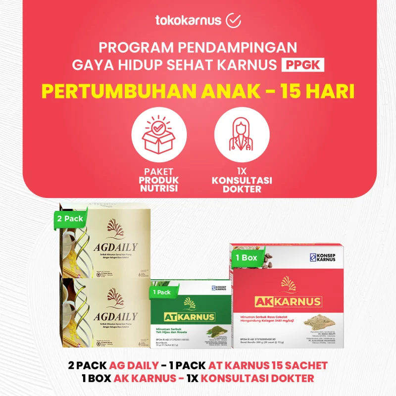 PAKET PERTUMBUHAN MEDIUM 15 hari - 2