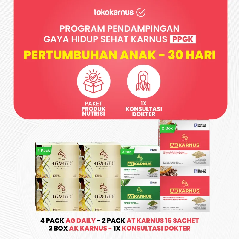 PAKET PERTUMBUHAN PENANGANAN 30 hari - 2