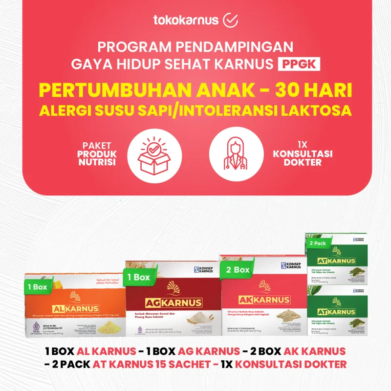 PAKET PERTUMBUHAN PENANGANAN 30 hari ALERGI SUSU - 2