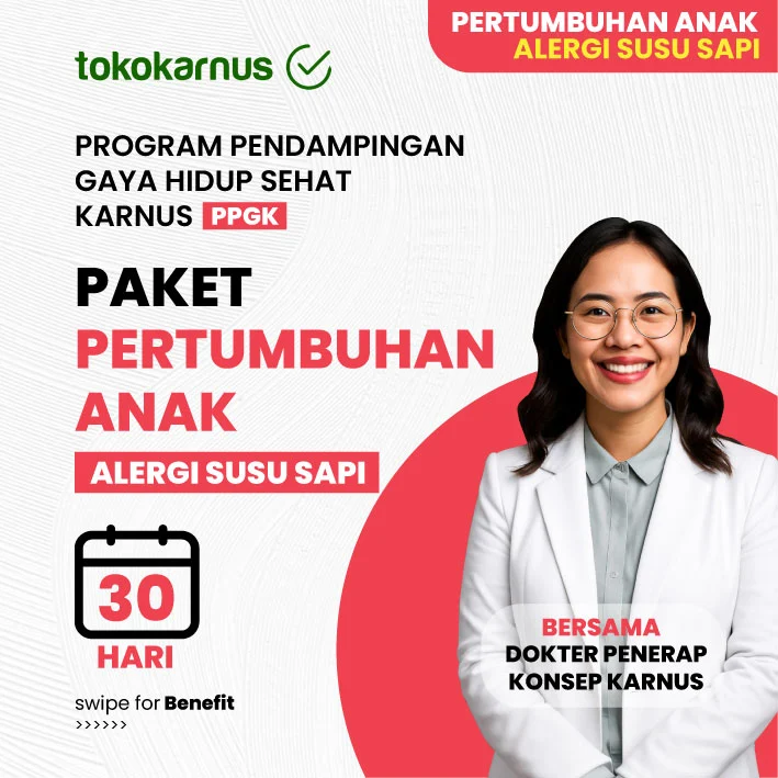 Product image of PAKET PERTUMBUHAN PENANGANAN 30 hari ALERGI SUSU